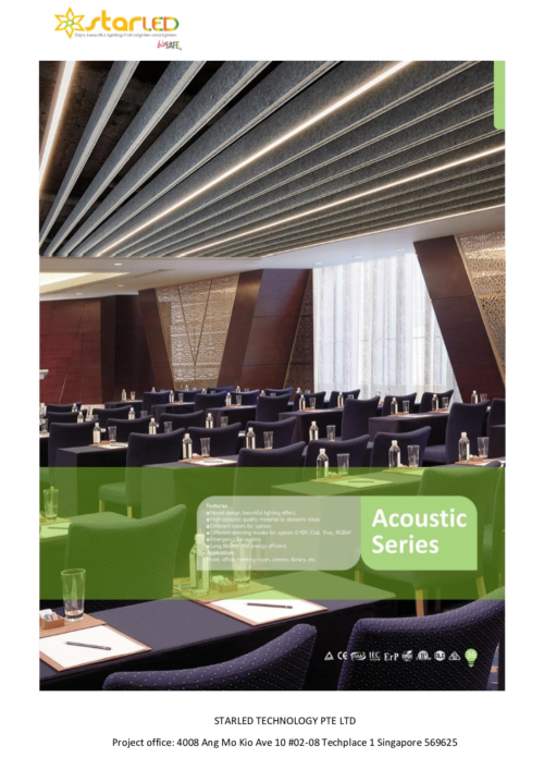 Acoustic Lighting Series
