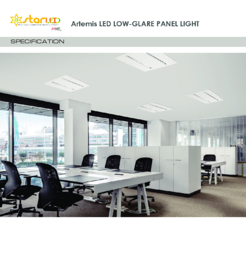 UGR16 Artemis LED Low-glare Panel Light