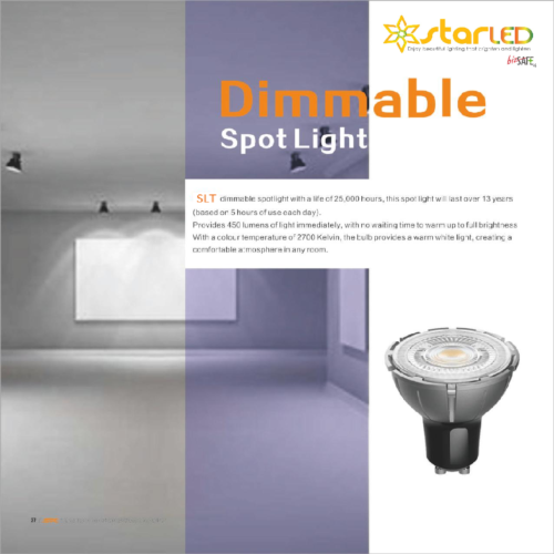 LED GU10 & MR16 Dimmable Spotlight