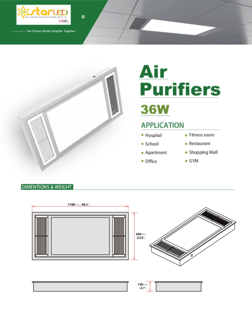 Air Purifers for 36W