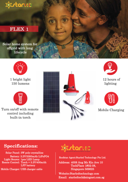 Roofstar Solar Home System