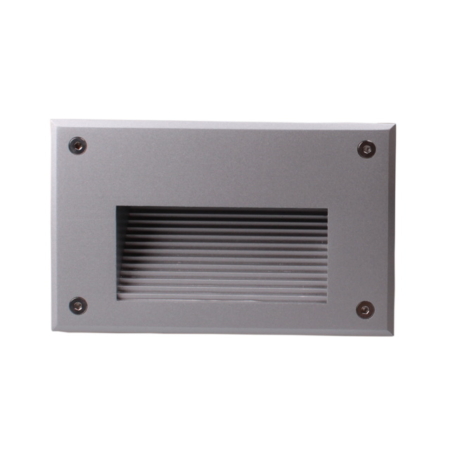 Brick Recessed Step Wall Light Outdoor Step Light Front View