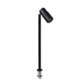 LED Standing Cabinet Spotlight Black Adjustable Beam Angle Adjustable angles