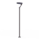 THEMIS Solar Lamp Post Landscape Lighting Lamp Post Solar Dark Sky Approved