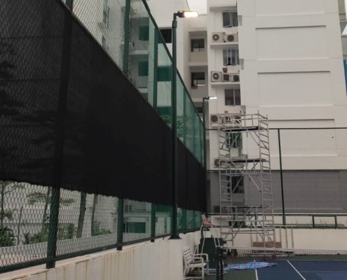 La Casa Condo Tennis Court Light