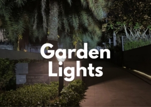 Solar Garden Lights: Environmentally friendly solar garden lights for pathways, landscaping and outdoor spaces, with elegant and functional designs suitable for condos, public gardens, religious institutions and residential developments across Singapore.