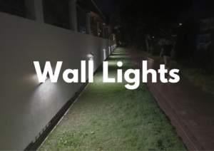 Solar Wall Light: Durable fixtures for enhancing security and visibility around building perimeters, entrances, and loading bays. Suitable for exterior of all commercial, industrial, residential and even religious buildings.