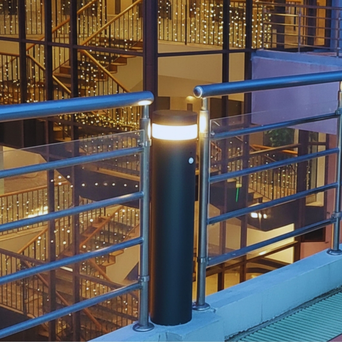 YWCA Solar Bollard Light 1