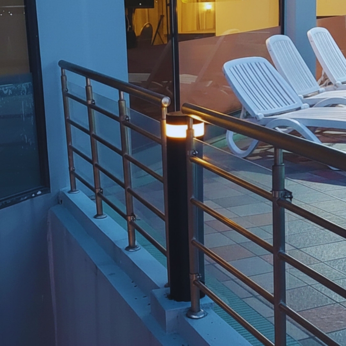 YWCA Solar Bollard Light 2