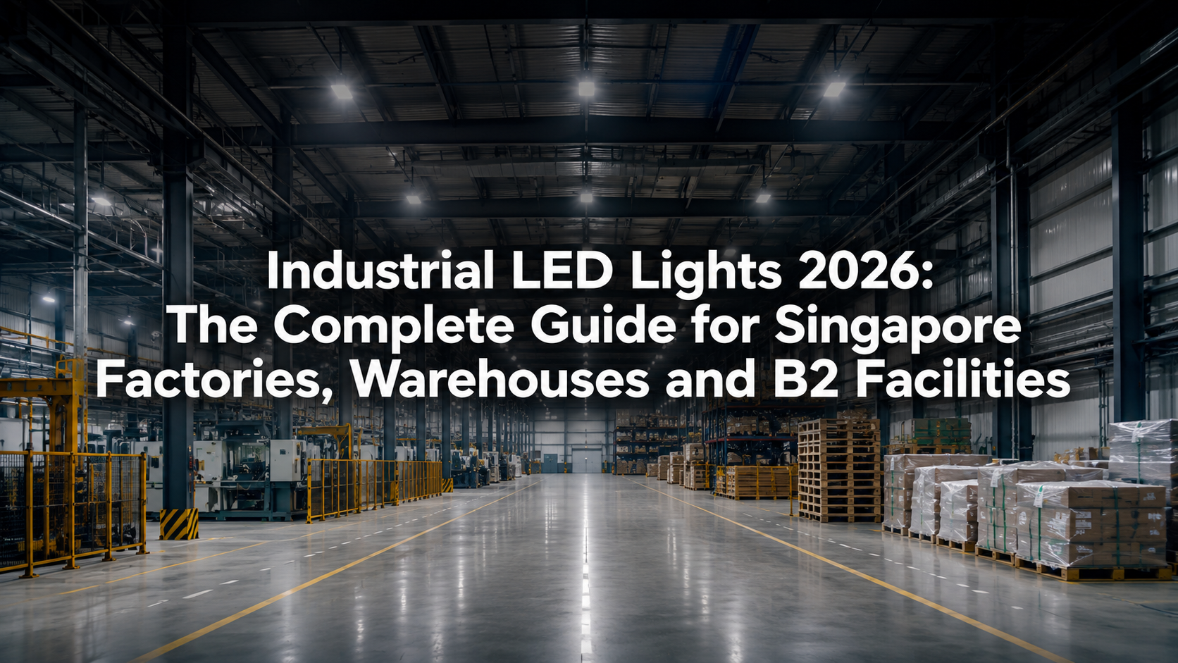 Industrial LED Lights 2026: The Complete Guide for Singapore Factories, Warehouses and B2 Facilities Industrial LED Lights 2026: The Complete Guide for Singapore Factories, Warehouses and B2 Facilities